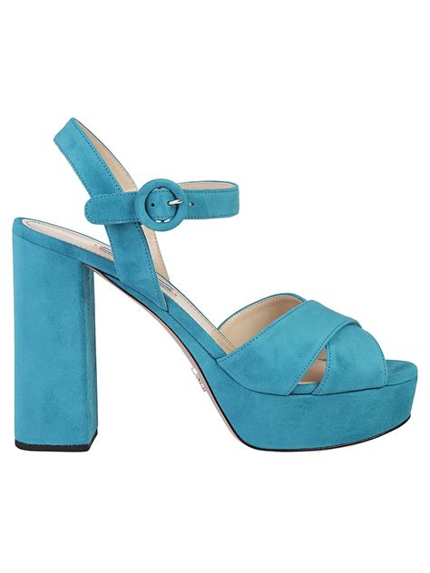 sandali turchesi prada|prada ladies sandals.